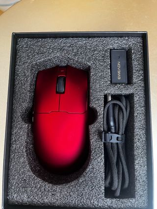 Ratón inalámbrico EWEADN rojo