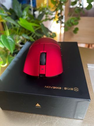 Ratón inalámbrico EWEADN rojo