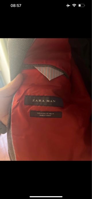 Blazer Zara Gris