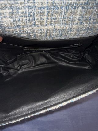 Borsa Chanel Tweed Beige e Blu