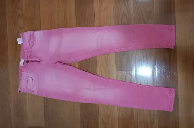 Pantalón rosa coral talla L / 40