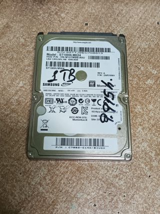 Disco Duro HDD 1TB 2.5 Seagate ST1000LM024