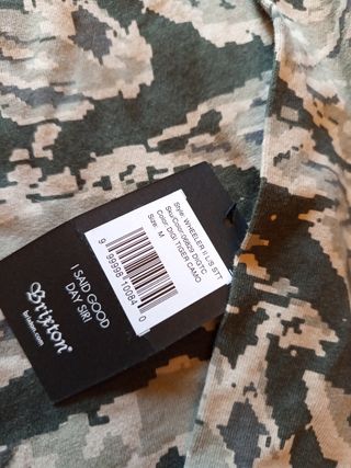 Camiseta Brixton manga larga camuflaje