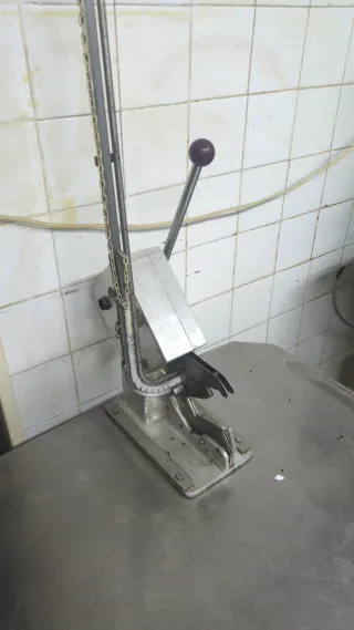 Grapadora industrial de acero inoxidable