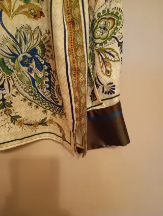 Camisa Zara Estampada Multicolor