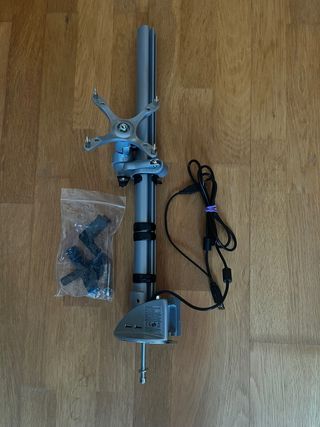 Soporte pantalla ordenador electrificado