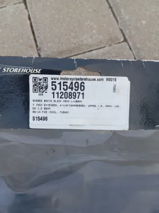 Fuelle Bobber Boots Harley 49mm