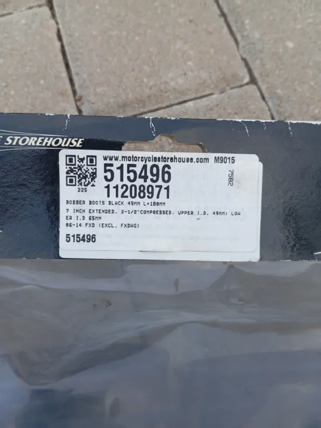 Fuelle Bobber Boots Harley 49mm