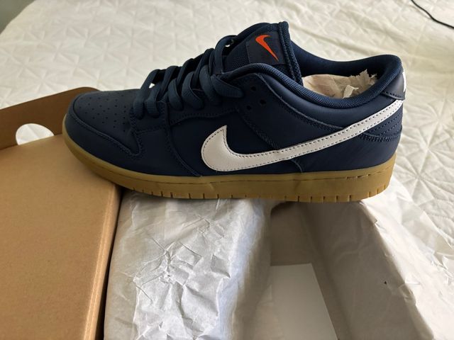 Nike SB Dunk Low Azul Marino y Caramelo