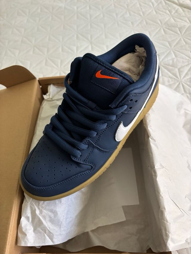 Nike SB Dunk Low Azul Marino y Caramelo