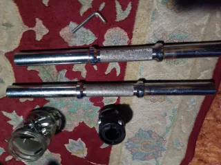 Barra de mancuernas Salter.agujero 30cm