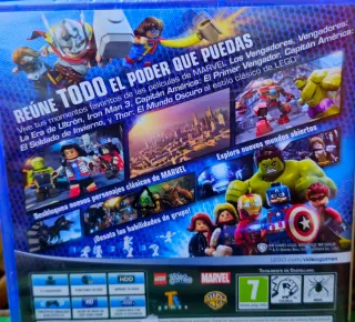 videojuego ps4 marvel vengadores