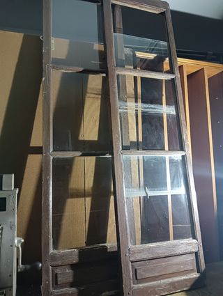 Ventanas de madera con cristales