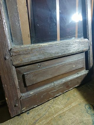 Ventanas de madera con cristales