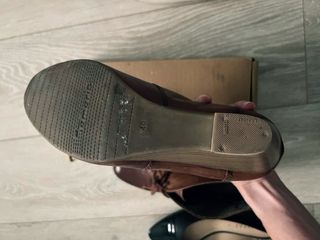 Botines de piel marrones