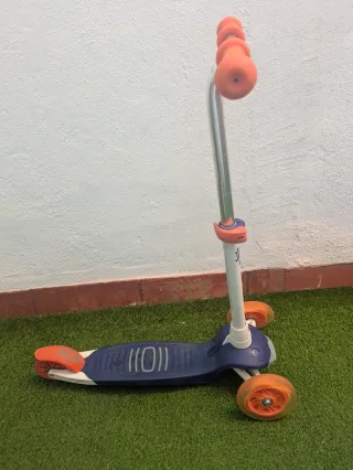 Patinete Oxelo 3 Ruedas Azul/Naranja