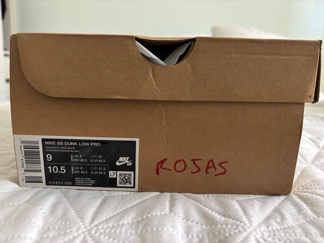 Nike SB Dunk Low Rojo Caramelo