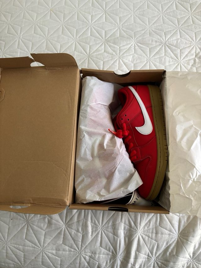 Nike SB Dunk Low Rojo Caramelo