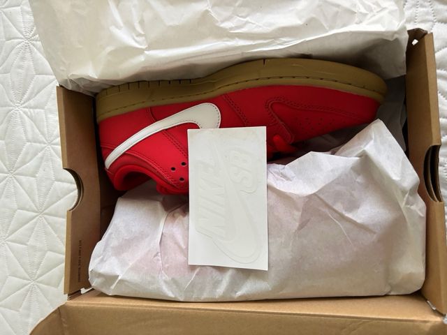 Nike SB Dunk Low Rojo Caramelo