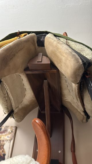 Montura Amazona Cuero Marrón