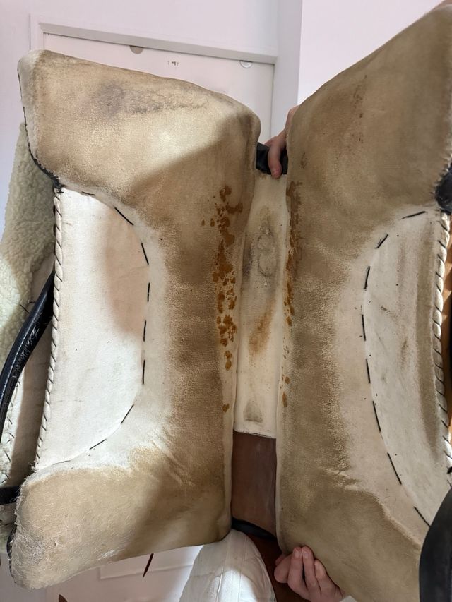 Montura Amazona Cuero Marrón