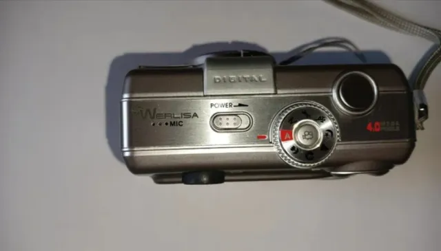 Cámara Digital Werlisa PX4100 4.0 MP Plata