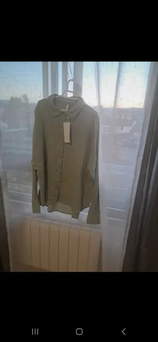 Camisa verde AVSL mujer talla XL