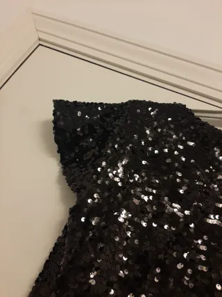 Mono lentejuelas negro