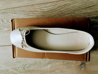 Bailarinas Beige Blancas