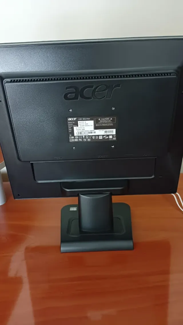 Pantalla Acer AL1717 Plata