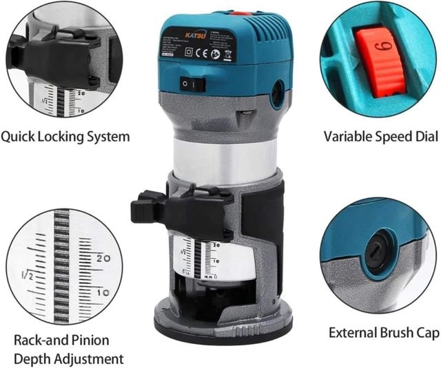 Fresadora Eléctrica 710W nueva