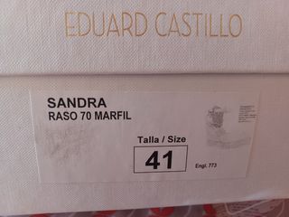 Alpargatas cuña alta mujer blancas