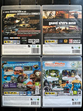 Juegos PS3 15€/unidad