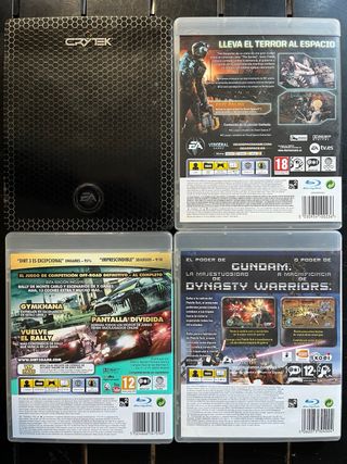 Juegos PS3 15€/unidad