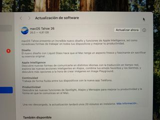 Macbook Pro 13" 2020 Retina touch bar macOs Tahoe