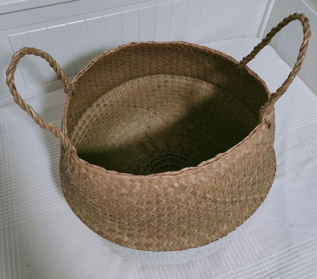 Cesto de mimbre IKEA Krallig
