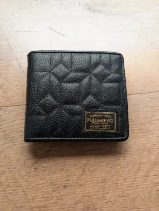 Cartera monedero Pull&Bear marrón oscuro