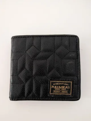 Cartera monedero Pull&Bear marrón oscuro