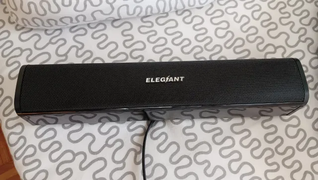 Altavoz Elegiant USB Negro