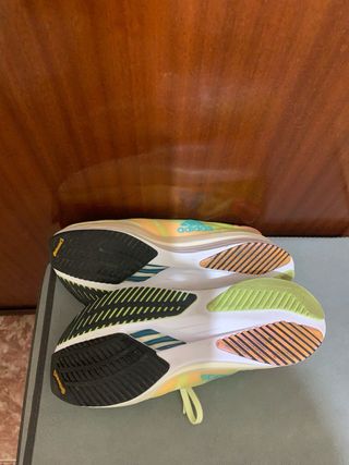 Zapatillas Adidas Adizero Verdes y Rosas