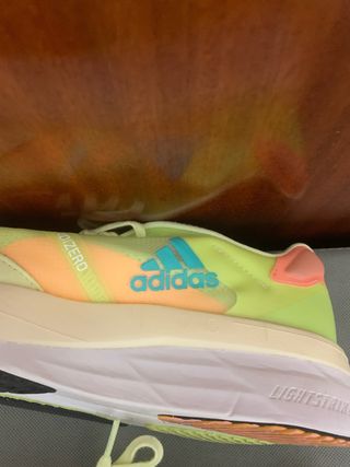 Zapatillas Adidas Adizero Verdes y Rosas