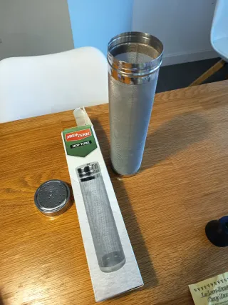 Tubo de lúpulo Brewferm AISI 304
