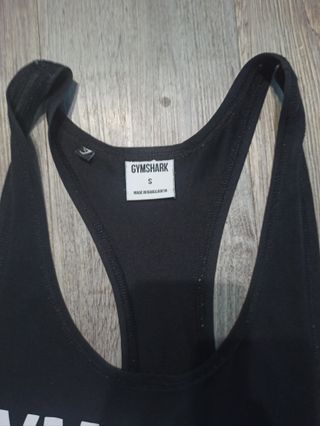 Camiseta Gymshark Negra Talla S
