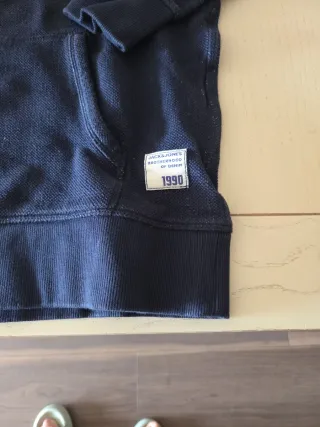 Sudadera Jack & Jones Azul. Solo puesta 1 vez