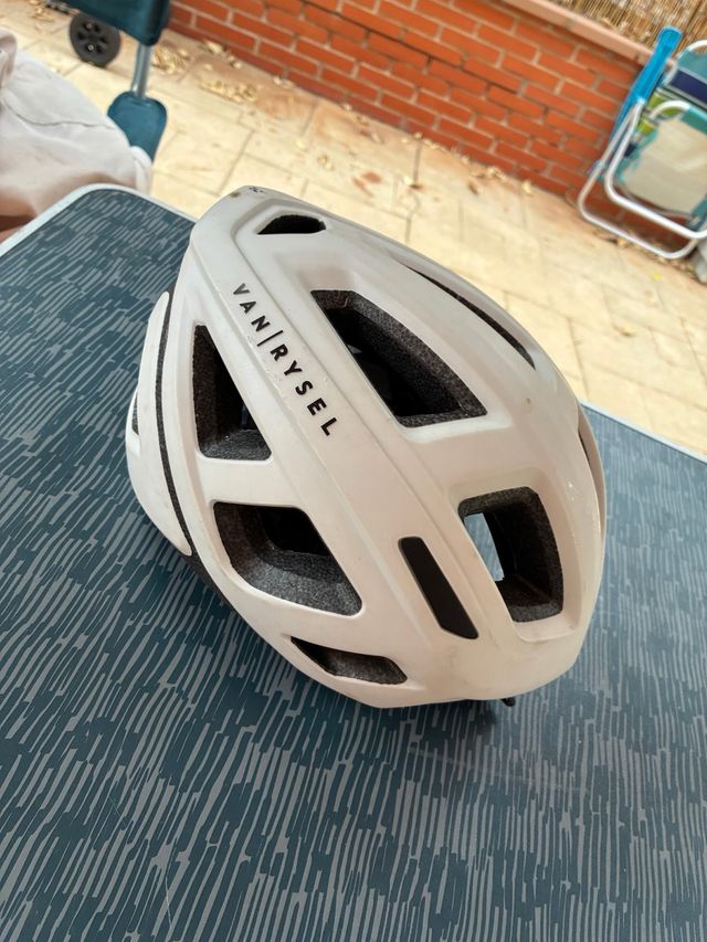 Casco Ciclismo Van Rysel Blanco