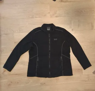 Polar Jack Wolfskin Mujer Talla XL Negro