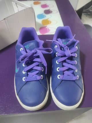 Zapatillas Nike originales azul y morado