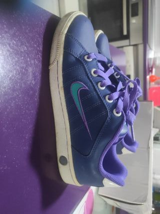 Zapatillas Nike originales azul y morado