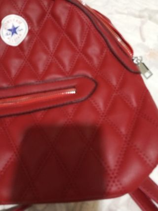 Mochila Roja Acolchada
