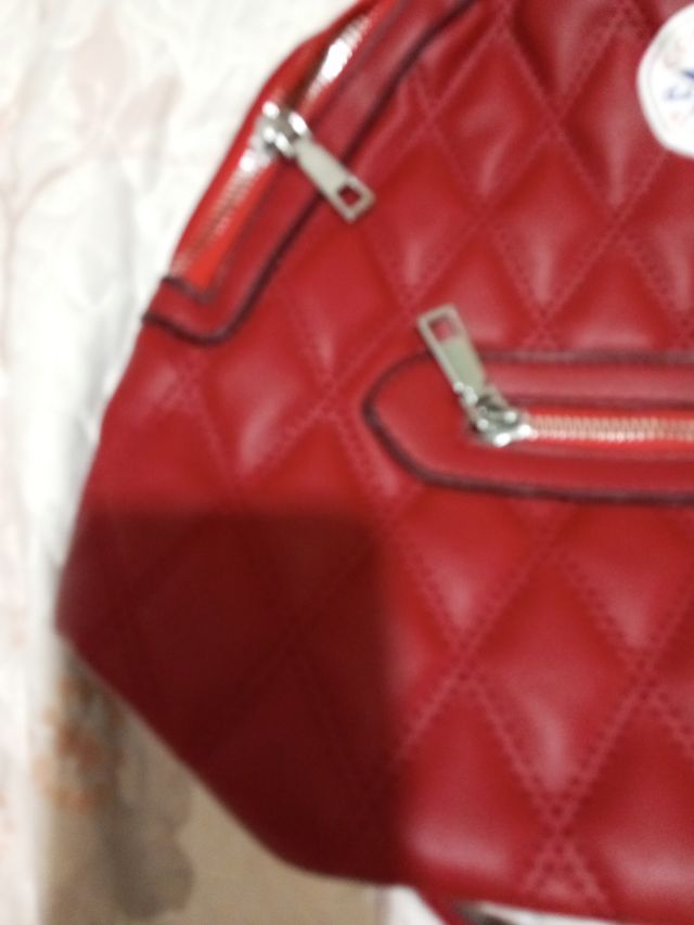 Mochila Roja Acolchada